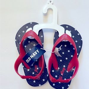 Vintage Old Navy flip flops for toddlers, never been worn.